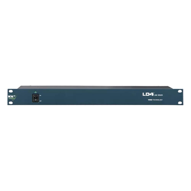 KV2 Audio VHD LD4 4-kanałowy zasilacz sygnałowy.